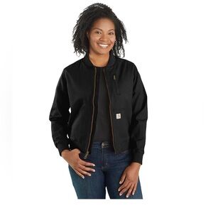 WOMEN'S BOMBER JACKET - RELAXED FIT - RUGGED FLEX® - 1 WARM RATING